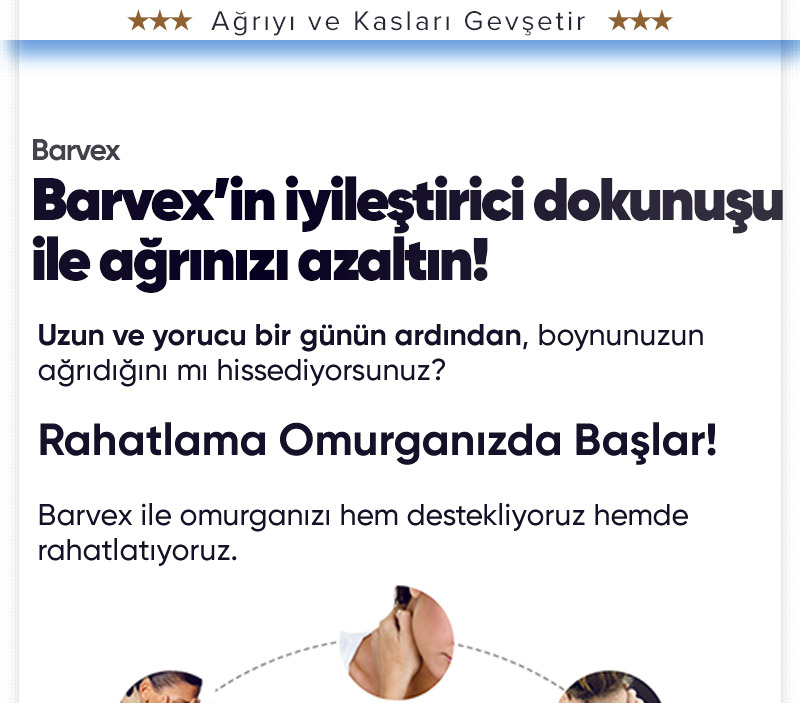 Barvex Boyun Traksiyon Askısı - Resmi Satış Sitesi - Kampanya Görseli 12