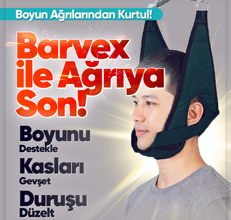 Barvex Boyun Traksiyon Askısı - Resmi Satış Sitesi - Kampanya Görseli 2