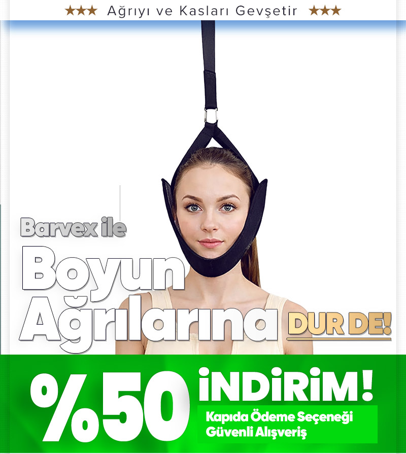 Barvex Boyun Traksiyon Askısı - Resmi Satış Sitesi - Kampanya Görseli 5
